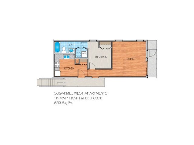One Bedroom Wheelhouse - Sugarmill West