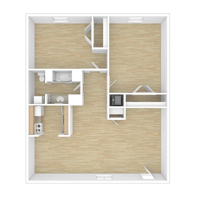 Floorplan - Parkridge Apartments