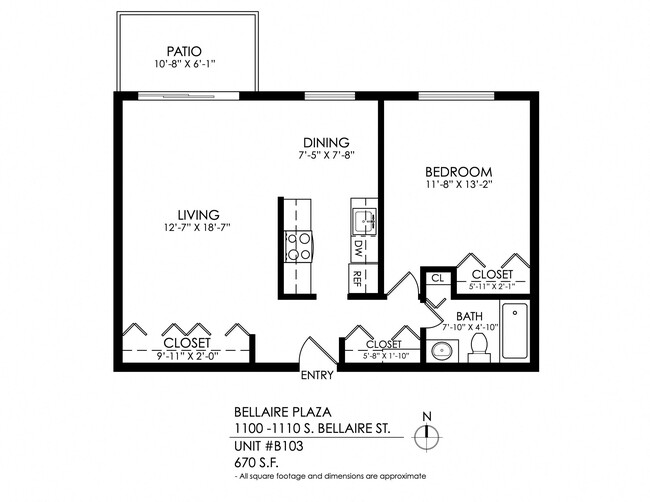 Floorplan - Bellaire Plaza