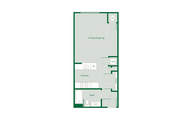 Floorplan - The Piedmont Raleigh