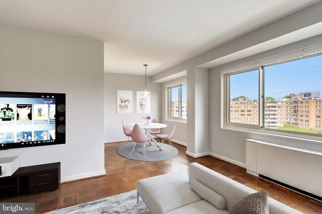 Building Photo - Welcome to The Towers!! This gem of a studio is nestled in a quiet neighborhood in Wesley Heights.