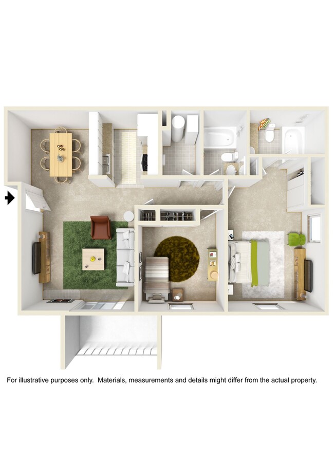 Floorplan - Riva Ridge Apartments