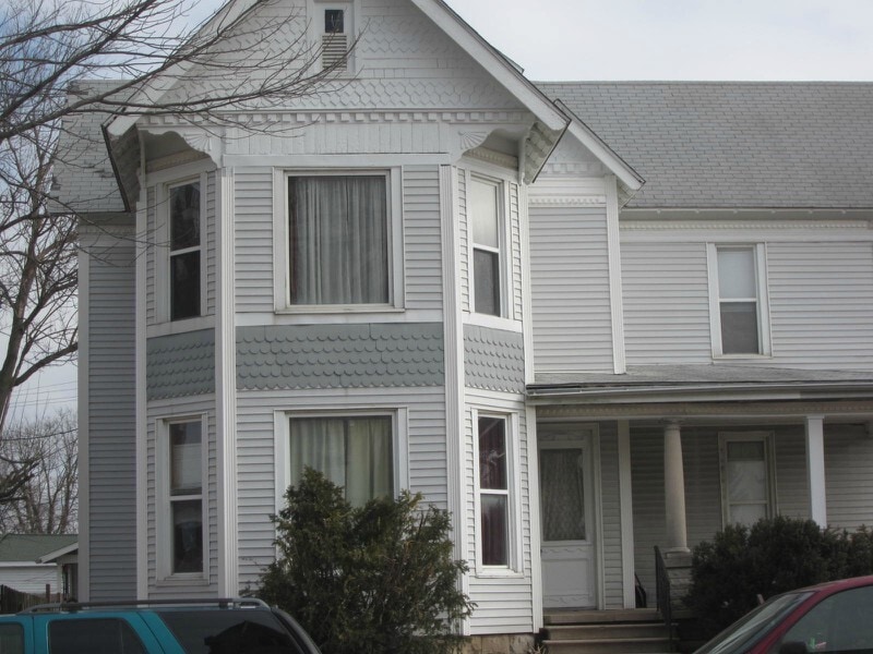 Front of the building. This is a view from the church across the street. - 1728 I St