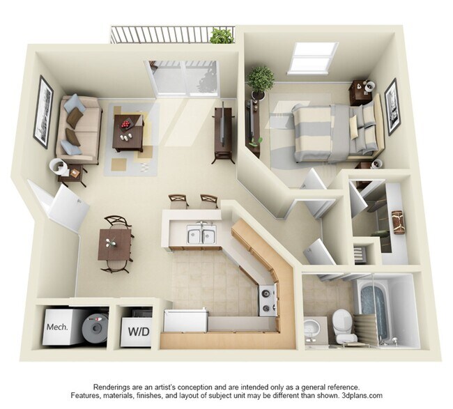 Floorplan - Parkview Apartments