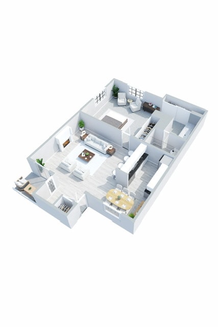 Floorplan - Quail Vista Apartments