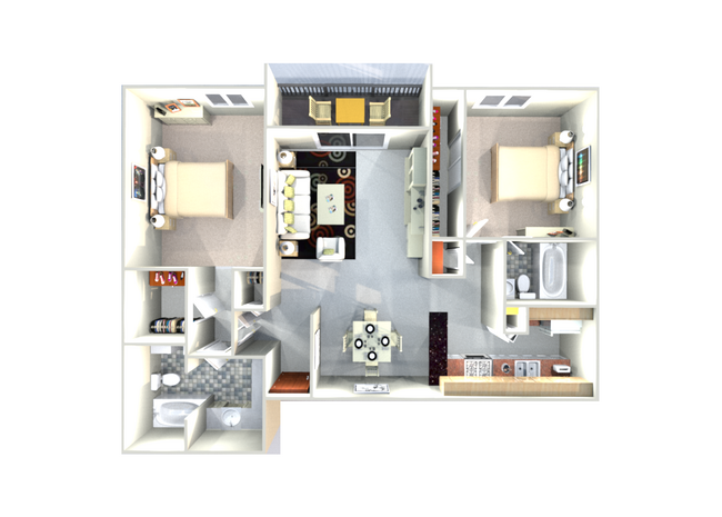 Floorplan - Indian Hills Apartments