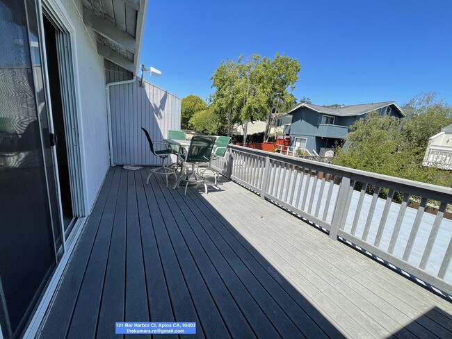 2nd Bedroom Deck - 121 Bar Harbor Ct