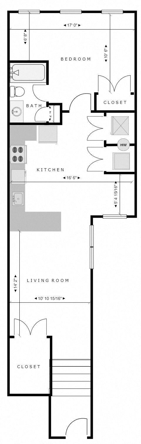 Floorplan - The Lofts at 2nd and LOMA