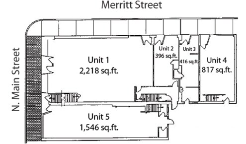 Floorplan - Bent Block Building
