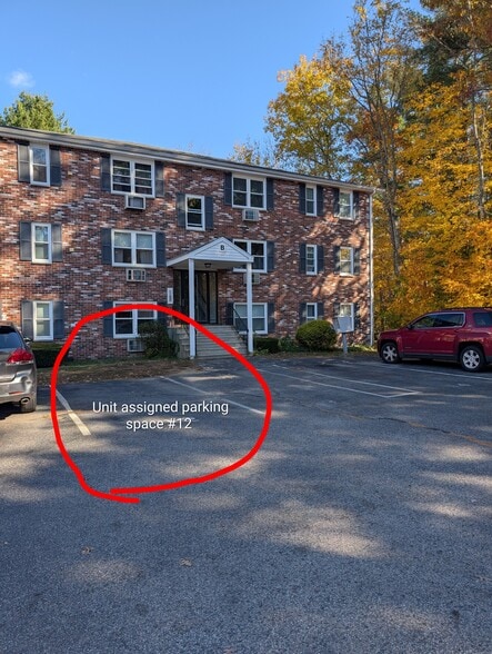 Assigned parking space - 33 Garden Rd