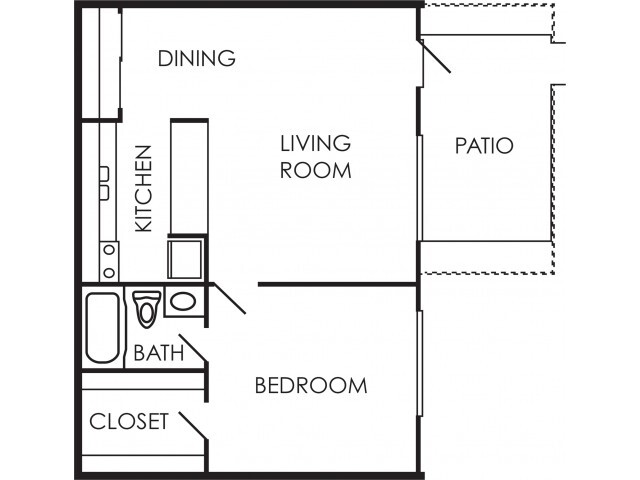 Floorplan - Edgewood Apartments