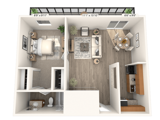 Floorplan - El Gato Penthouse