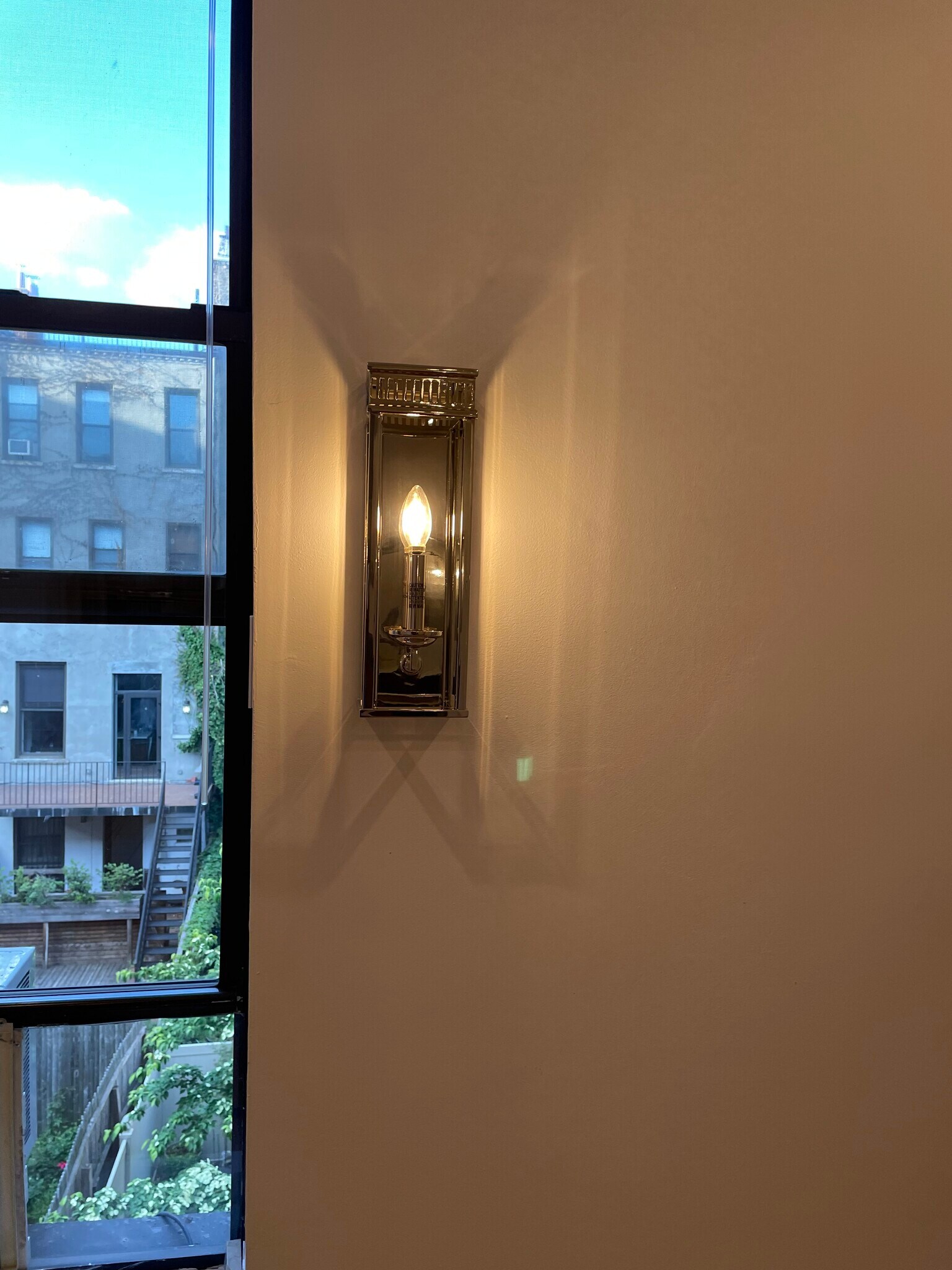 Wall Sconces in Living Room - 149 W 120th St