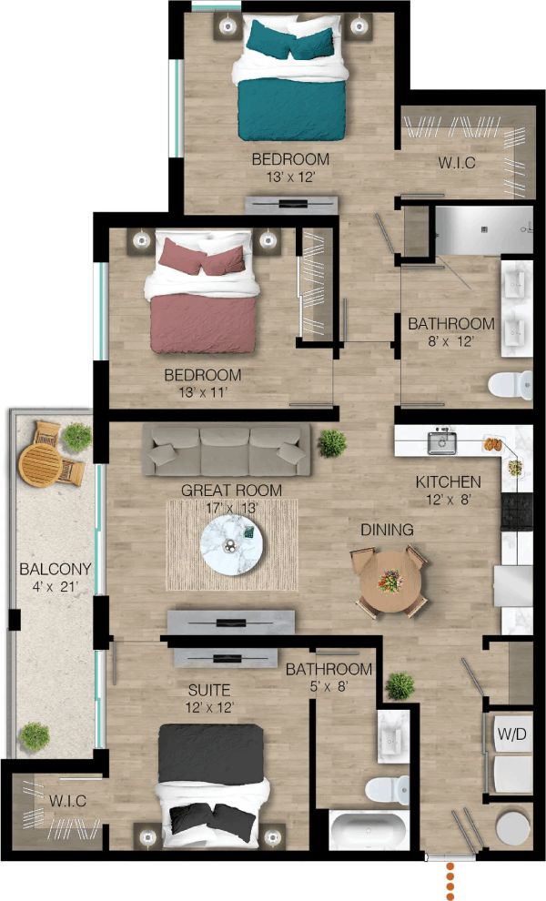 Floorplan - The Orchard at Portofino Vineyards