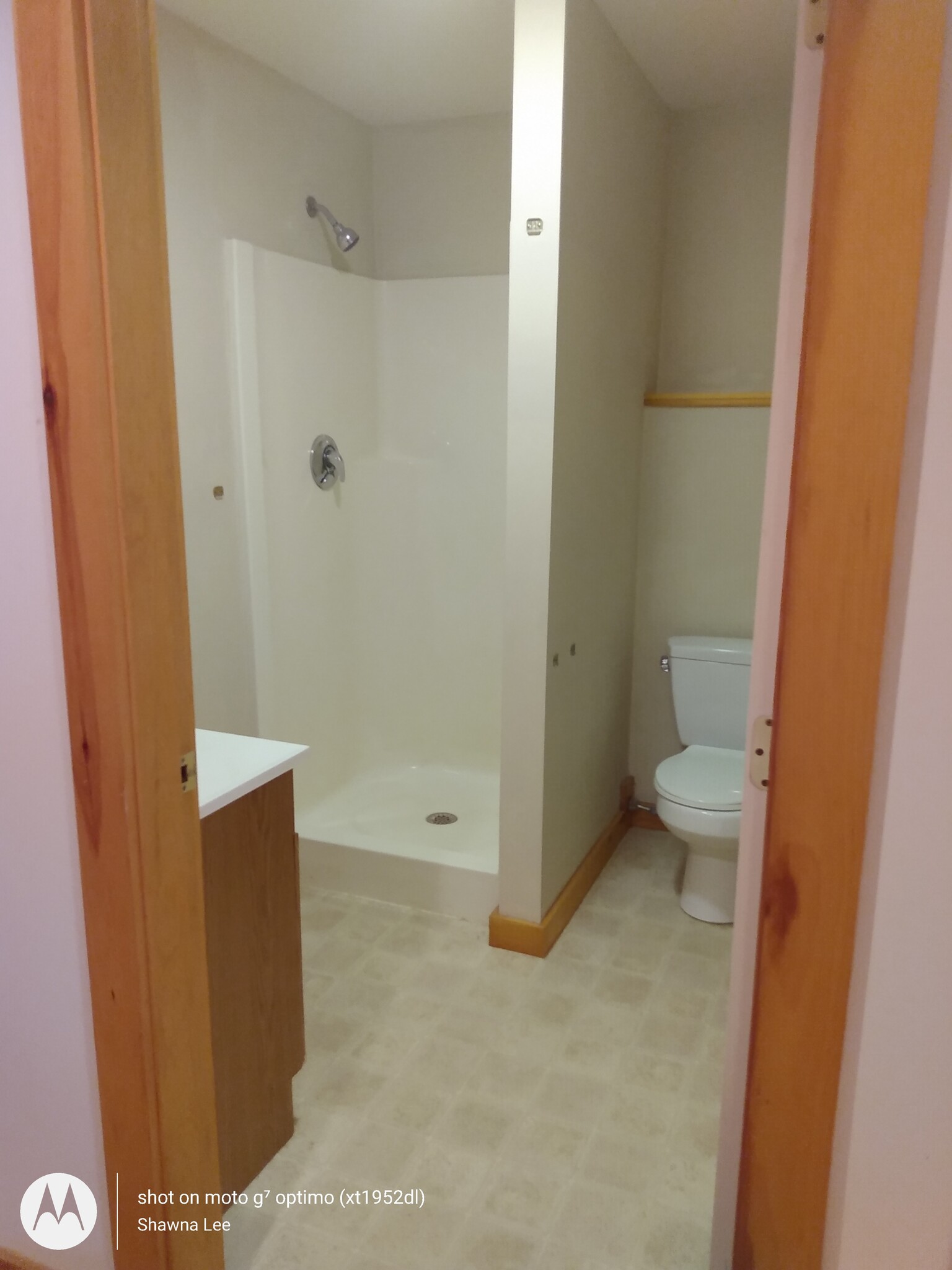 Downstairs Full Bath (shower only) - 75 Hutchins Mountain Rd