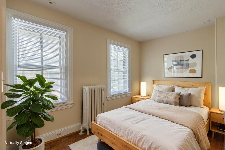 2nd Floor Back Bedroom Virtually Staged - 239 Dean St