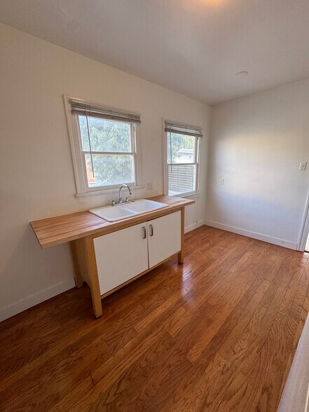 Butcher block counter - 3350 Hamilton Way