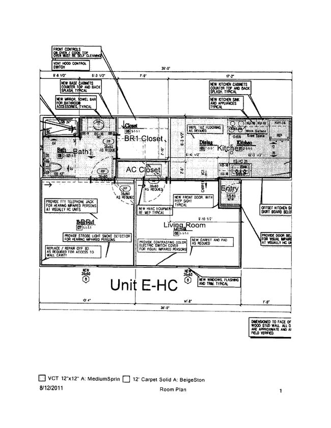 Unit E-HC - Red Oak Apartments