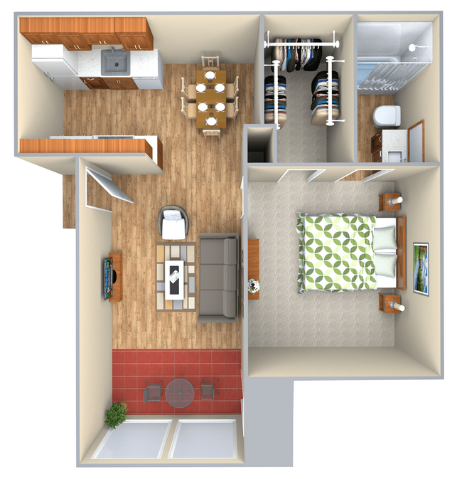 Floorplan - Sugar Tree Apartment Homes