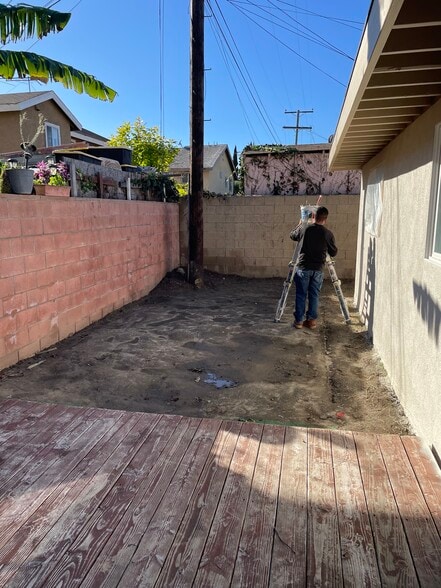 Back yard - 7694 14th St