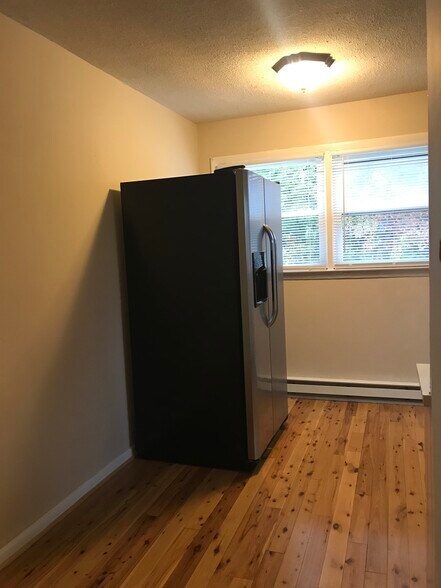 Kitchen View of refrigerator - 6051 Tobaccoville Rd