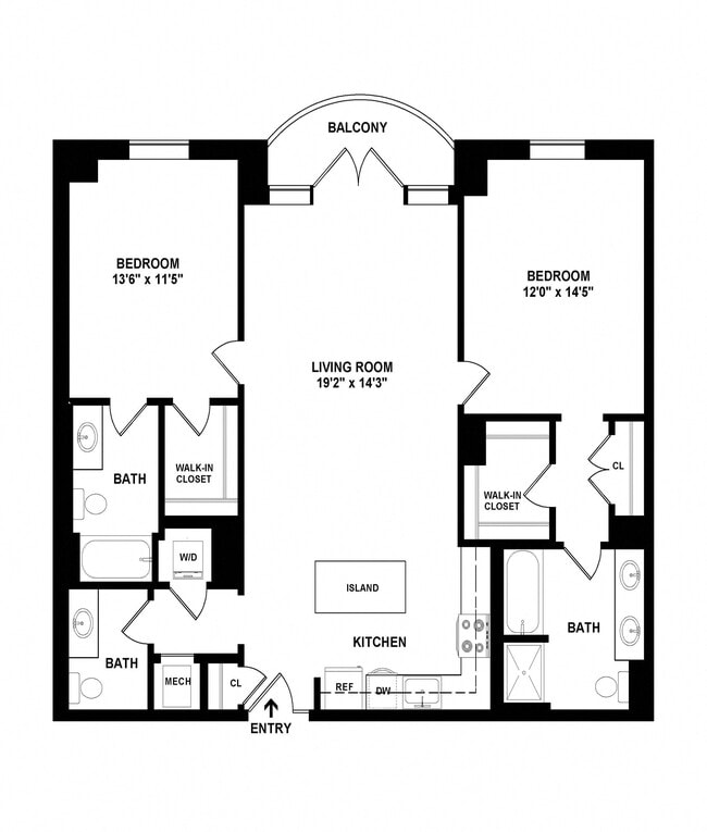 Floorplan - The Woodley