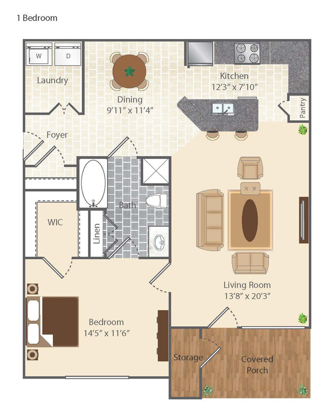 Floorplan - The Heights at McArthur Park