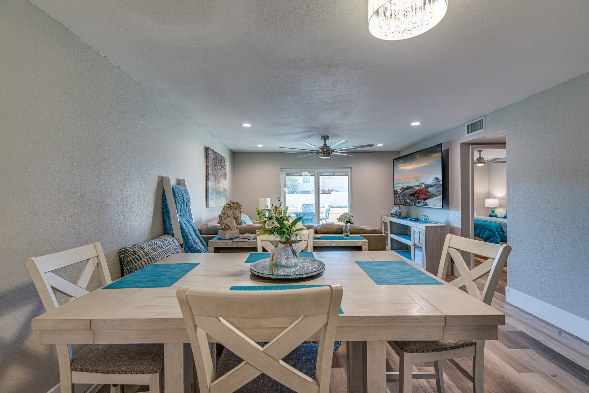 Counter height table for fun dining or use with your computer! - 4150 E Cactus Rd