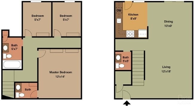 Building Photo - Completely Remodeled 3 Bedroom 3 bath townhome coming for JUNE move in.