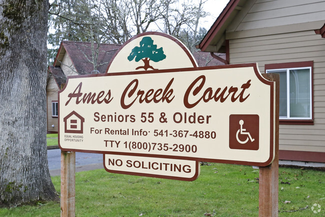 Sign - Ames Creek