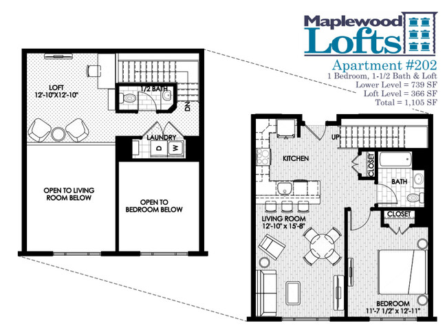 Floorplan - Maplewood Lofts