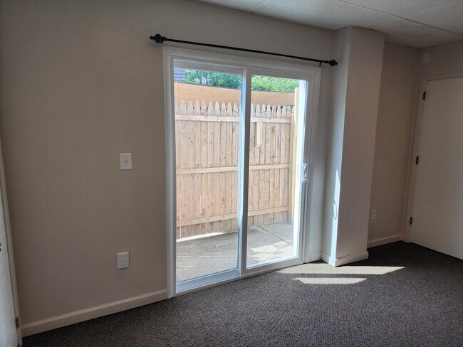 Bedroom 1 has new sliding door and LED lighting - 100 Manning Pl