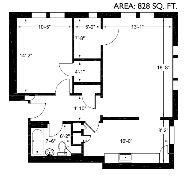 1BR/1BA - Roy Vue Apartments