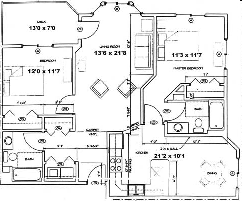 2BR/2BA - 4902 Apartments