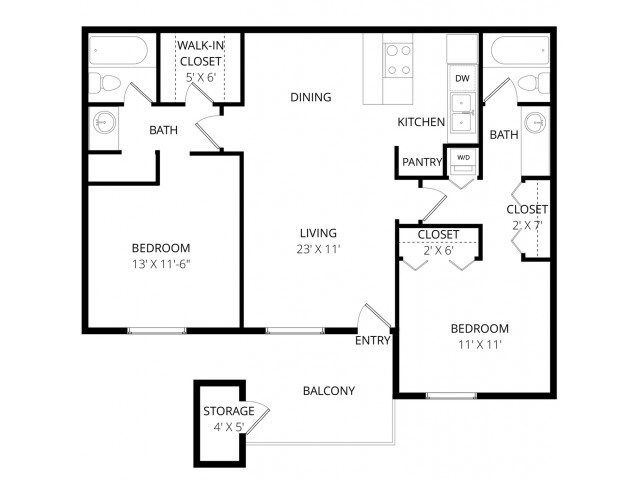 Floorplan - Atrium Court