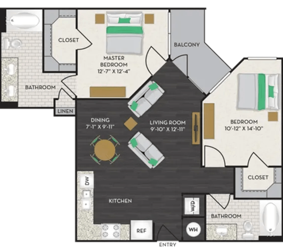 Floorplan - Midtown on the Rail