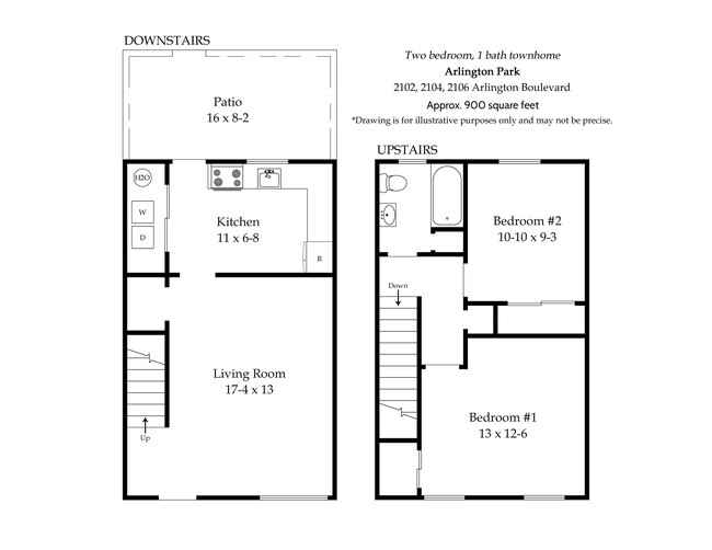 Floorplan - Arlington Park Townhomes