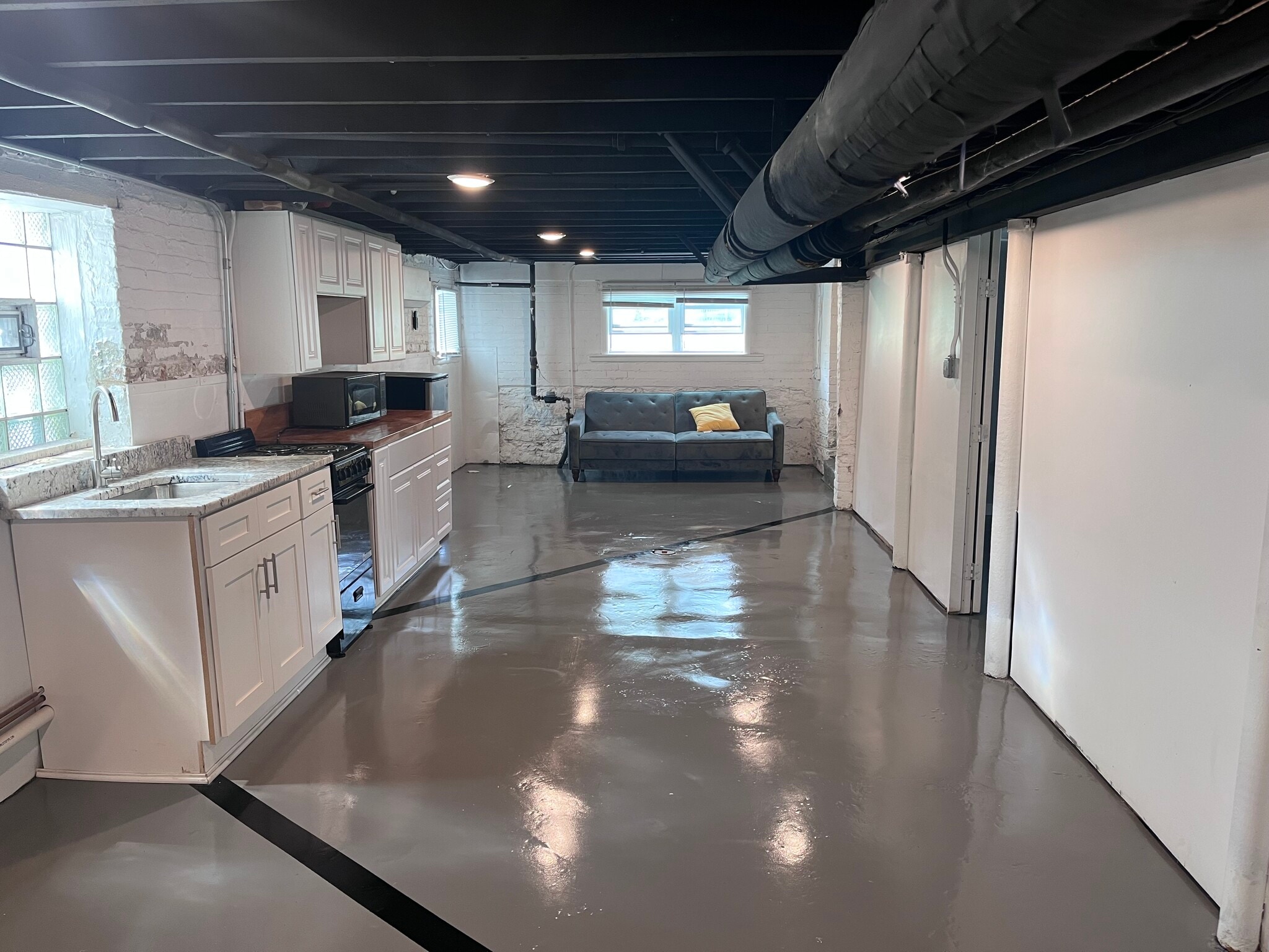 Kitchen and living space - 10109 S Prospect Ave