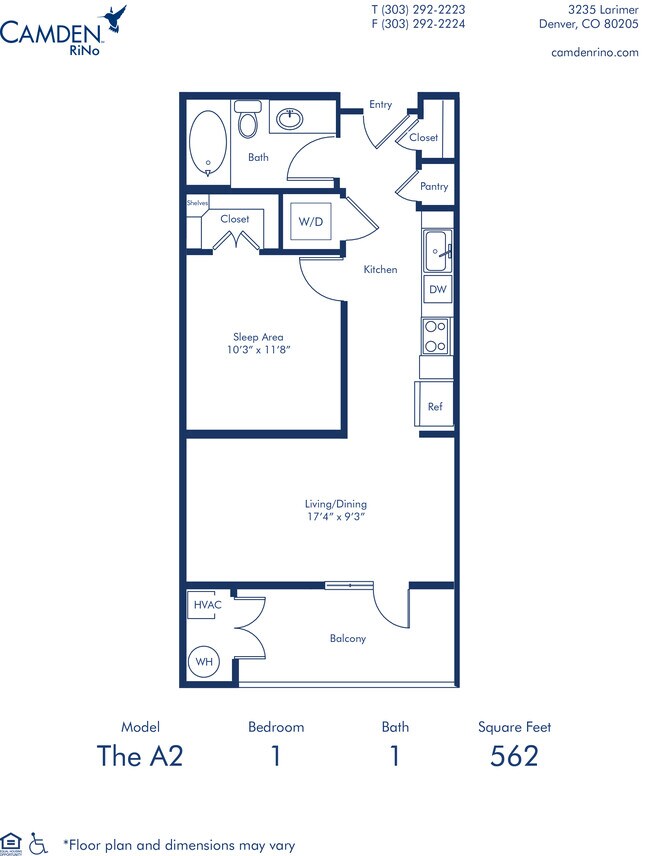 Floorplan - Camden RiNo