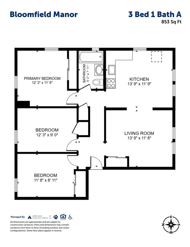 Floorplan - Bloomfield Manor