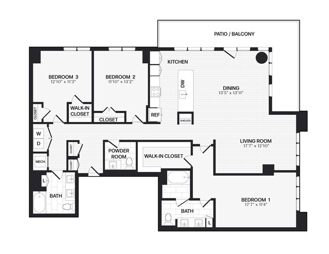 Floorplan - Towerview Ballantyne