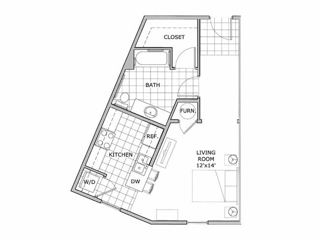 studio | The Abbey | Apartment Homes - The Abbey Apartments