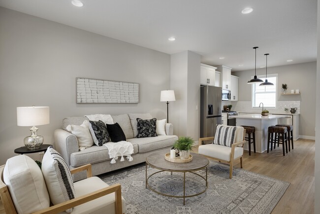 Open concept living and kitchen - Villages of Island Park