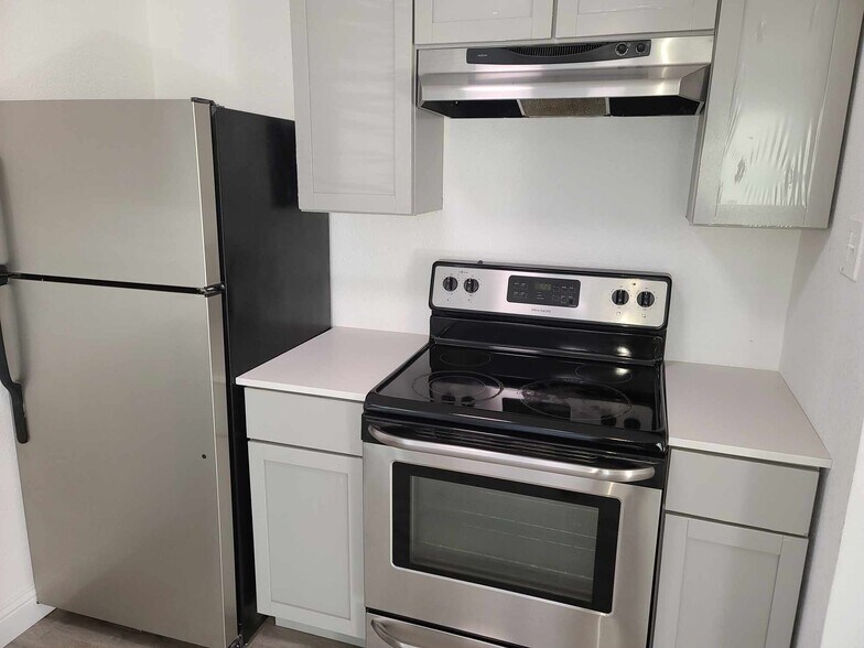 Kitchen Stove and Fridge - 4806 Bedford Ave