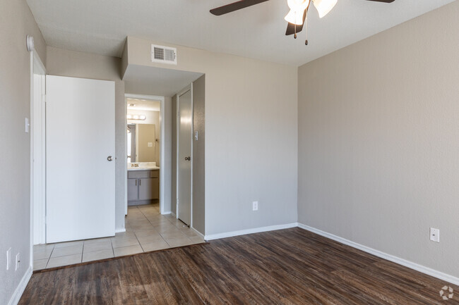 2 BR, 2 BA - 922SF Primary Bedroom - The Remington