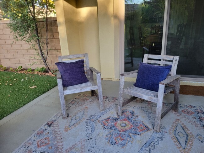 Backyard patio - 63 Finch