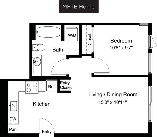 Floorplan - Chloe on Madison