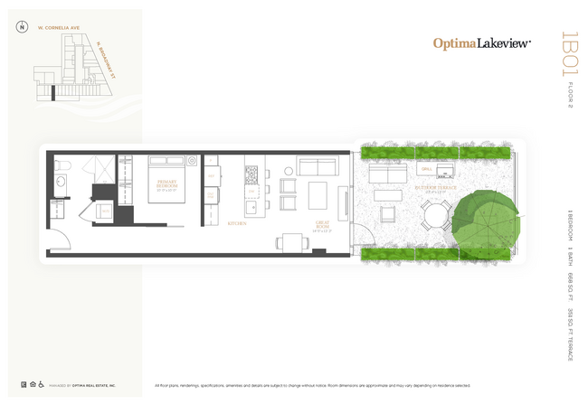 Floorplan - Optima Lakeview