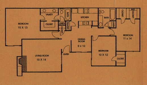 3BR/2BA - Preston Del Norte I