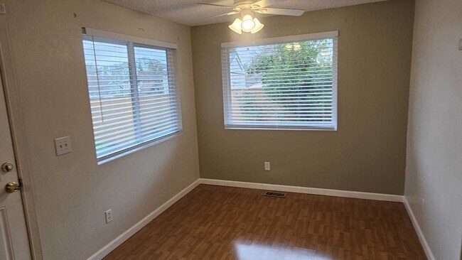 Building Photo - Charming updated 3 bed 1 bath ranch style home with double car garage and large fenced back yard.